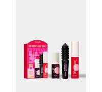 BENEFIT The Beneville Times Benetint Lip Tint Limited Edition Beneglaze Lip Gloss & Mascara Trio Gift Set No Colour