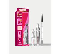 BENEFIT The Brow Booth Brow Pencil Wax & Eyebrow Gel Trio - Worth £67.85 Dark Chocolate