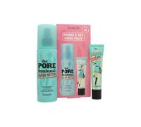 BENEFIT THE POREFESSIONAL PRIMER SET 120ML MAKE UP SETTING + 22ML PORE PRIMER