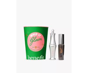 Benefit Whip It Glam Duo Gift Set with TRAVEL-SIZE They're Real Lengthening mascara and 24 Hour brow setter duo