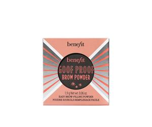 Benefit Women's Goof Proof Easy Brow Filling Powder 1.9g in 6 Cool Soft Black Benefit 6 Cool Soft Black