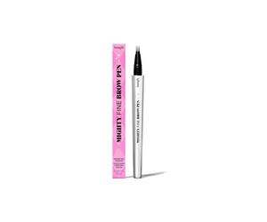 Benefit Women's Mighty Fine Brow Superfine Triple Tip Pen in 4.5 Neutral Deep Brown | Size: 9ml Benefit 4.5 Neutral Deep Brown 9ml