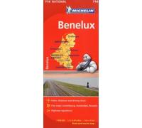 Benelux - Michelin National Map 714
