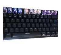 Benemate 12-Key Set, 5-Side Dye-Subbed PBT Keycaps, DIY Cherry Profile Keycaps for Gaming Mechanical Keyboard, Genshin Impact Mona, Ganyu, Ningguang