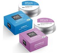 BenePura Hemorrhoids Ointments, Natural White Yarrow Ointments for Burning, Itching and Discomfort, 2x40 ml