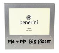 benerini Me & My Big Sister ' - Photo Picture Frame Gift - 5x 3.5