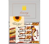 Benerry Chocolate Gift Box Hamper - 7 Treats Thank You Gift - Smooth Sweet Box of Chocolates