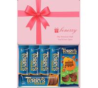 Benerry Terry's Chocolate Orange Gift Box, 6 Treats Letterbox Hamper | Terry's Chocolate Orange selection, letterbox friendly hamper for birthdays, thank you gifts, sharing and sweet treats