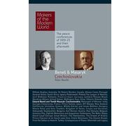 Benes and Masaryk: Czechoslovakia (Makers of the Modern World): The Peace Conferences of 1919-23 and Their Aftermath