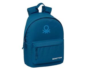 BENETTON BASICS MARINO - Youth Backpack for Laptop 14.1 Inches, Ideal for Young People of Different Ages, Comfortable and Versatile, Quality and Resistance, 31 x 16 x 41 cm