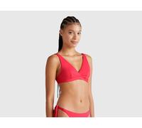 Benetton, Bikini Top In Econyl®, size 38, Fuchsia, Women