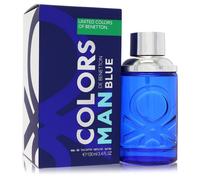 BENETTON COLORS DE BENETTON BLUE Eau De Toilette 3.4 oz for Men