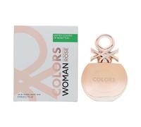 Benetton Colors Woman Rose Eau de Toilette 80ml Spray For Her