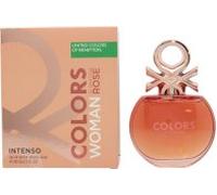 Benetton Colours De Benetton Woman Rose Intenso Eau De Parfum 80ml Spray