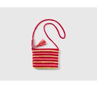 Benetton, Crochet Bag With Tassels, size OS, Multi-color, Kids
