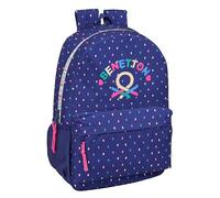 BENETTON DROP - Children's School Backpack, Ideal for Children of Different Ages, Comfortable and Versatile, Quality and Resistance, 30 x 14 x 46 cm