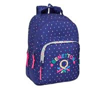 BENETTON DROP - Children's School Backpack, Ideal for Children of Different Ages, Comfortable and Versatile, Quality and Resistance, 32 x 15 x 42 cm