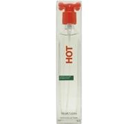 Benetton Hot Eau De Toilette Spray for Unisex, 3.3 oz, Oriental Fragrance, Travel Size