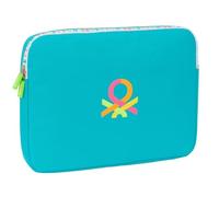 BENETTON SUMMER - Laptop Sleeve 15.6 Inches, Backpack, Ideal for Children of Different Ages, Comfortable and Versatile, Quality and Resistance, 39.5 x 3.5 x 27.5 cm, blue, M, Casual