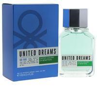 Benetton United Dreams Go Far for Men Eau de Toilette Spray 100ml Bene