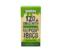 Benevo 120 plant-based compostable poop bags