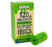 Benevo Biodegradable Poop Bags - 120 bags
