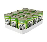 Benevo Complete Wet Vegan Dog Food (12 x 359g) Hypoallergenic, Wheat Free & Non GM, For Large & Small Breeds, With Essential Fatty Acids, Taurine, & L-carnitine, Approved By PETA & Vegan Society UK