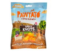 Benevo Pawtato Dog Chews - Sweet Potato & Rice Small Knots 150g (Pack of 3)