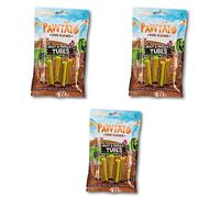 Benevo Pawtato Mint & Parsley Tubes Sweet Potato & Rice Dog Chews, 90g - 3 Pack