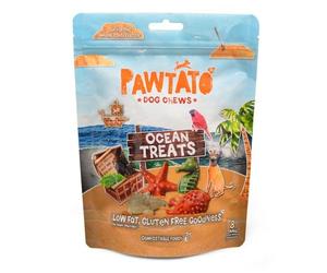 Benevo Pawtato Ocean Dog Treats - Small - 8 Pack