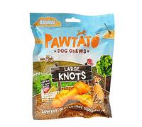 Benevo Pawtato Sweet Potato Knots Large Dog Treat (180g) (Orange)