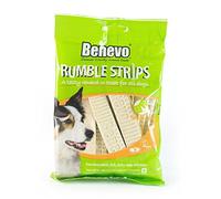 Benevo Vegetarian Rumble Strip Dog Treats 180g (approximately 20 strips per pack)