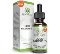Benevolent Chlorophyll Liquid Drops Organic Chlorophyll Drops for Detox &