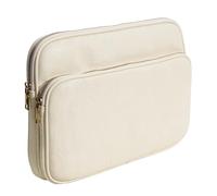 Benfan Laptop Sleeve Bag 13 Inch Compatible with 2024 MacBook Air 13 M3 M2 M1, New MacBook Pro 13 M2 M1, Dell XPS 13 Color Cream