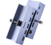 BENFEI 8-in-1 USB C Hub Secure Clamp - 4K@60Hz HDMI, Gigabit Ether 100W PD XPS17