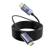 BENFEI 8K HDMI 2.1 Fiber Optic Cable 100 Feet - 8K@60Hz, 4K@240Hz, 48Gbps High Speed, In-Wall CL3 Rated, with eARC/Dynamic HDR/HDCP 2.3 - for PS5, Xbox, PC GPU, TV, Projector & Home Theater Systems
