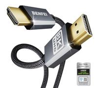 BENFEI 8K HDMI to HDMI Cable, Certified Ultra High Speed HDMI Cable 4K@240Hz, 8K@60Hz, HDMI 2.1, 1.8 Meter, 48Gbps, Aluminum Shell, Nylon Braided