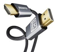 BENFEI 8K HDMI to HDMI Cable, Certified Ultra High Speed HDMI Cable 4K@240Hz, 8K@60Hz, HDMI 2.1, 3 Meter, 48Gbps, Aluminum Shell, Nylon Braided