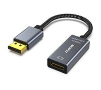 BENFEI Active DisplayPort to HDMI Adapter 4K@60Hz, Compatible with PC,Laptops, Desktop, Tablets, or DisplayPort docking stations, Supporting Eyefinity for Multi-screen Gaming