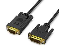 Benfei Active DVI-D to VGA, DVI-D 24+1 to VGA 1.8 Meter Cable Male to Male Gold-Plated Cord