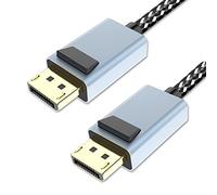 BENFEI DisplayPort to DisplayPort Cable, 1.8 Meter DP to DP Cable,Supports 4K@60Hz, 2K@144Hz Compatible for Lenovo, Dell, HP, ASUS and More[Gold-Plated Connectors, Aluminium Shell&Nylon Cable]