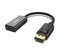 BENFEI Displayport to HDMI Adapter, Dp(Display Port) Male to Hdmi Female Converter with Audio for Lenovo, Dell, HP, Asus and other brand(Dp to Hdmi)