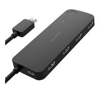 BENFEI HDMI Switch 4 in 1 Out 4K@60Hz, 2K@144Hz, HDCP 2.3 【with Adaptive Equalization support 10M HDMI Transmit】Compatible for PS5/4, Xbox, Roku, FireStick, Switch