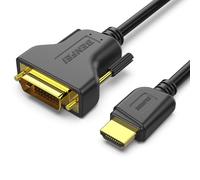 BENFEI HDMI to DVI, Bi Directional DVI-D 24+1 Male to HDMI Male High Speed Adapter Cable Support 1080P Full HD Compatible for Raspberry Pi, Roku, Xbox One, PS4 PS3, Graphics Card