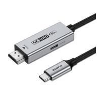BENFEI HDMI to USB C Cable 6 feet 4K@60Hz, Unidirectional HDMI (Source) to USB-C (Display) Adapter for MacBook, Steam Deck, PS5/4, Nintendo Switch, AR/XR, Portable Monitors