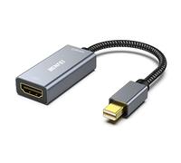 BENFEI Mini DisplayPort(Thunderbolt) to HDMI Adapter 4K@60Hz, Compatible With MacBook Air 2010-2017, MacBook Pro 2010-2015,Mac Mini 2010-2014, Surface pro 1/2/3/4[Aluminium Shell&Nylon Cable]