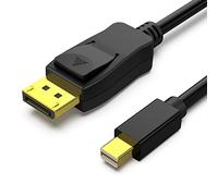 BENFEI Mini DisplayPort to DisplayPort Cable, 3 Meter Mini DP(Thunderbolt Compatible) to DP Male to Male Cable Gold-Plated Cord, Supports 4K@60Hz, 2K@144Hz