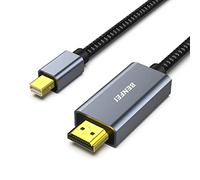 BENFEI Mini DisplayPort to HDMI 3 meter Cable 4K@30Hz, Aluminum Shell | Nylon Braided Compatible with MacBook Air/Pro, Microsoft Surface Pro/Dock, Monitor, Projector and More