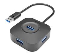 BENFEI USB 3.0 Hub, 4 Ports USB A Splitter Ultra Compact for Mouse, Keyboard, Flash Drive, U Disk, Printer Compatible with Laptop, Desktop PC, Xbox, PS5, and More