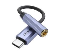 BENFEI USB C to Audio Jack Adapter with DAC chipset, USB-C to 3.5mm Female Headphone
